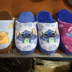 Pantufla bordada